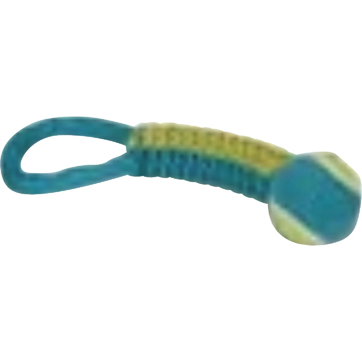 Green Boss Pet Chomper Braided Nylon Tennis Ball Tug Dog Toy Outstanding