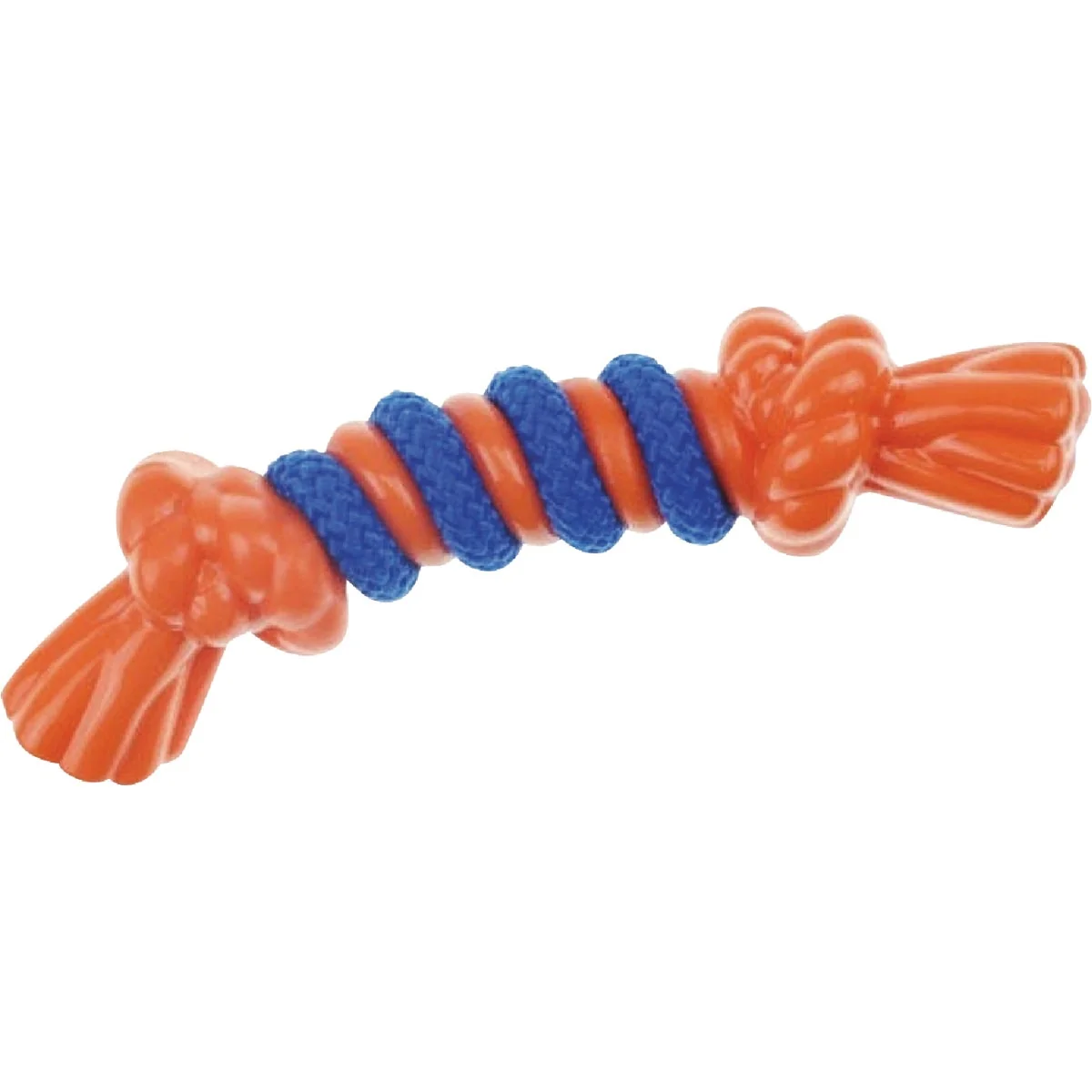 Effective Boss Pet Infinity TPR Rope Bone Small Orange Dog Toy Sophisticated