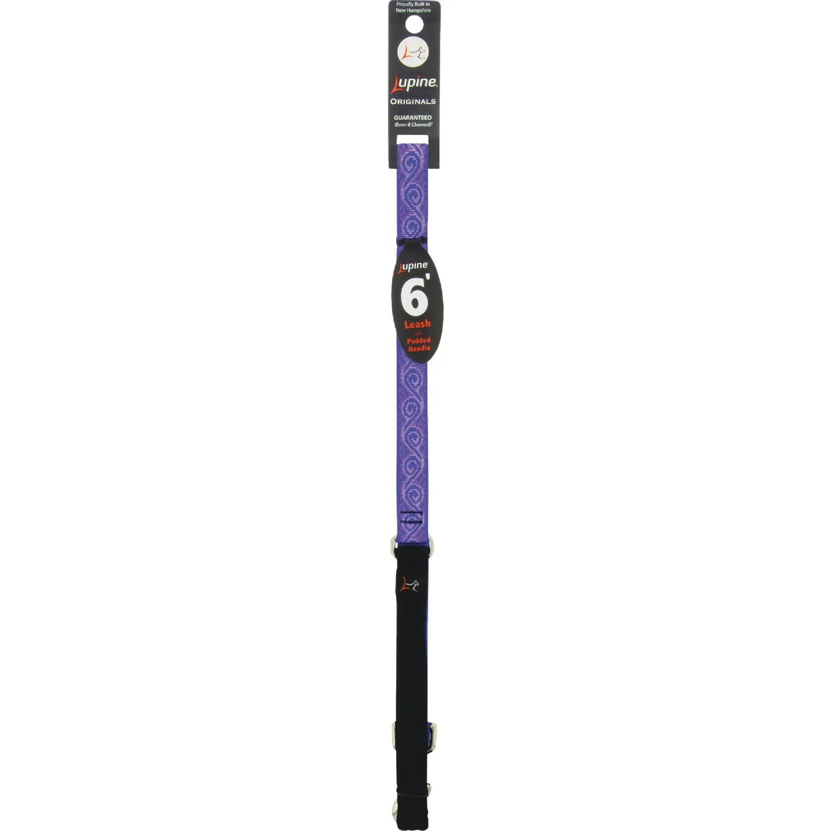 Reliable Lupine 3 4 In. x 6 Ft. Jellyroll Dog Leash Dependable