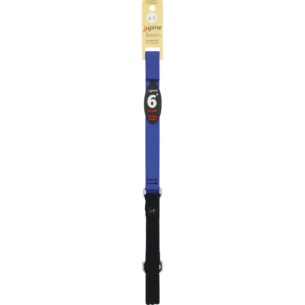 Efficient Lupine 1 In. x 6 Ft. Blue Dog Leash Smart