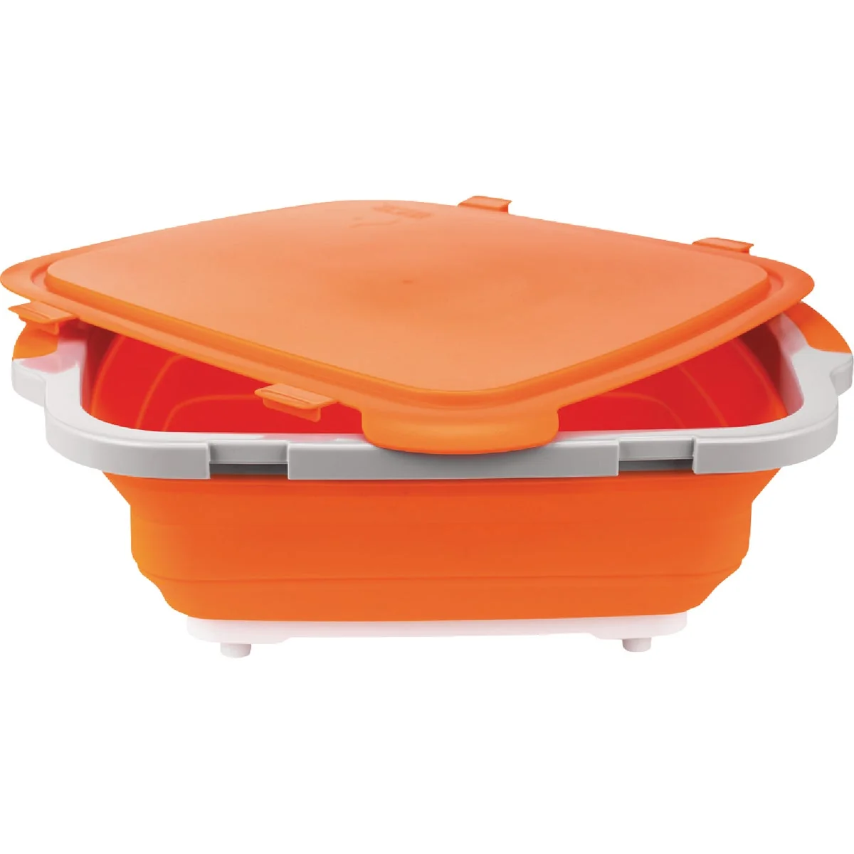 Reliable Drip EZ Orange 20 In. L. x 16.25 In. W. x 5.5 In. D. Collapsible BBQ Prep Tub Top-Quality