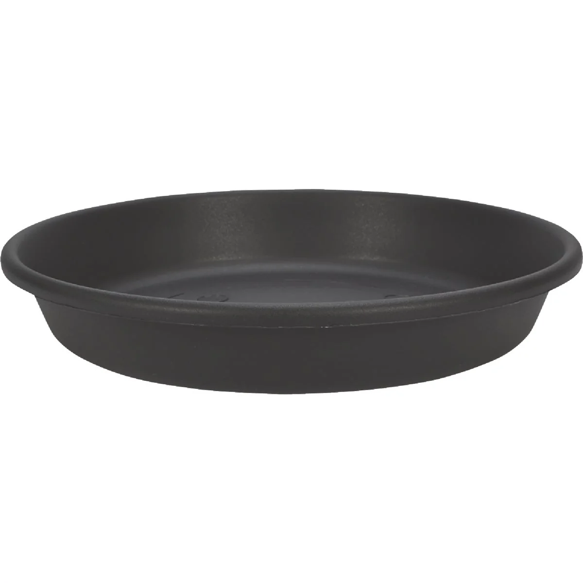 Durable HC Companies 8 In. Black Classic Saucer Optimized