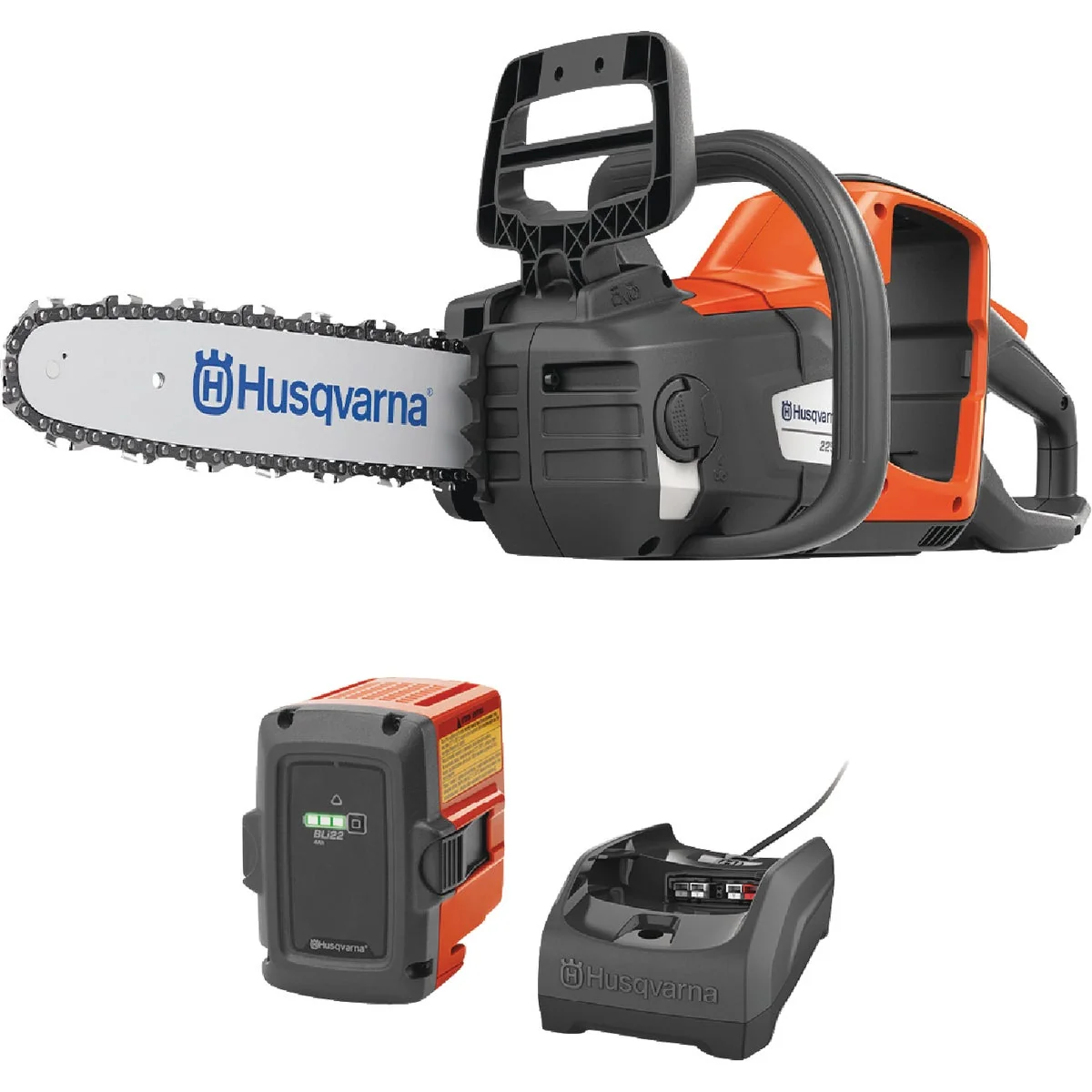 Stylish Husqvarna 225i Power Axe 14 In. Battery Chainsaw Kit Unique