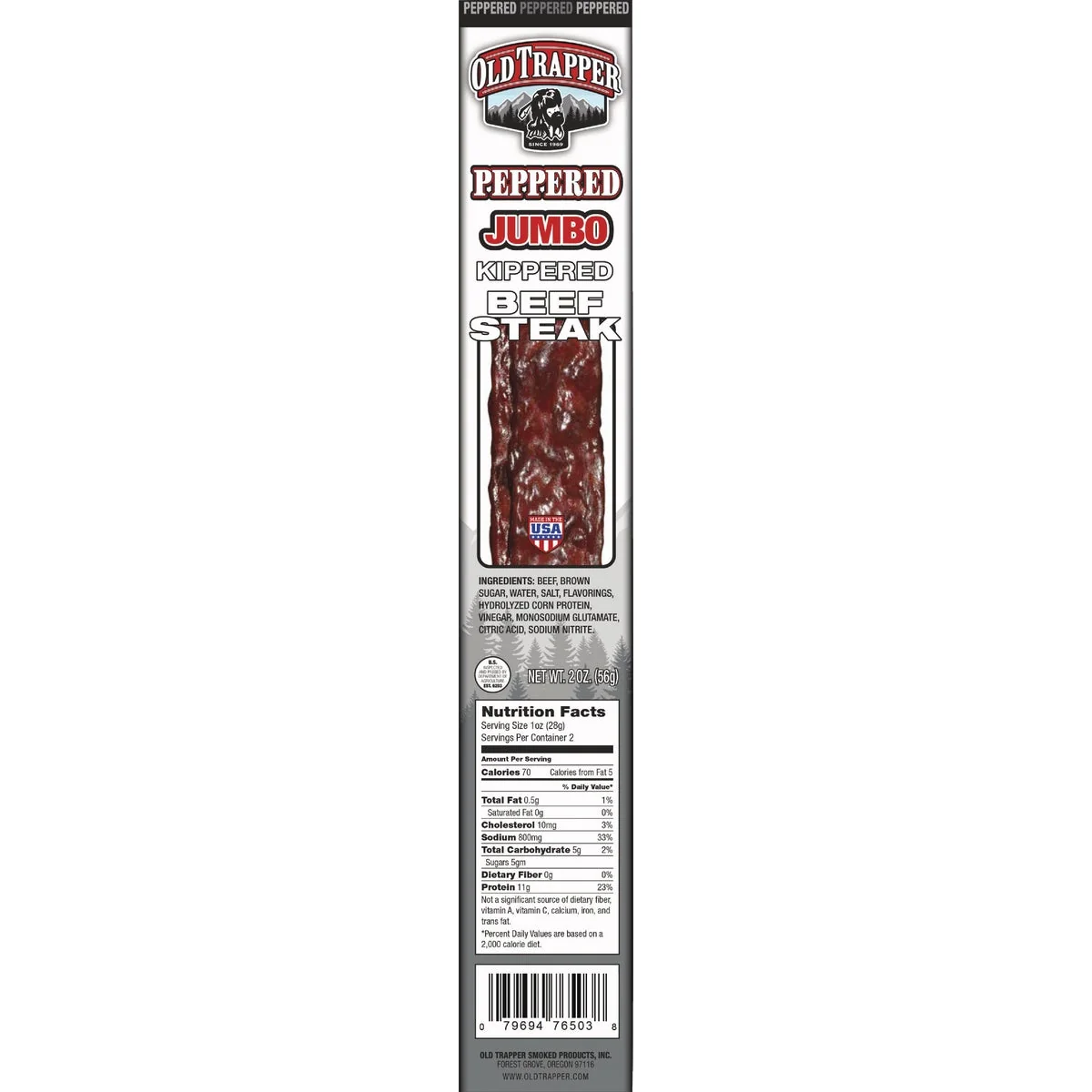 Sophisticated Peppered Kippered Steak Solid