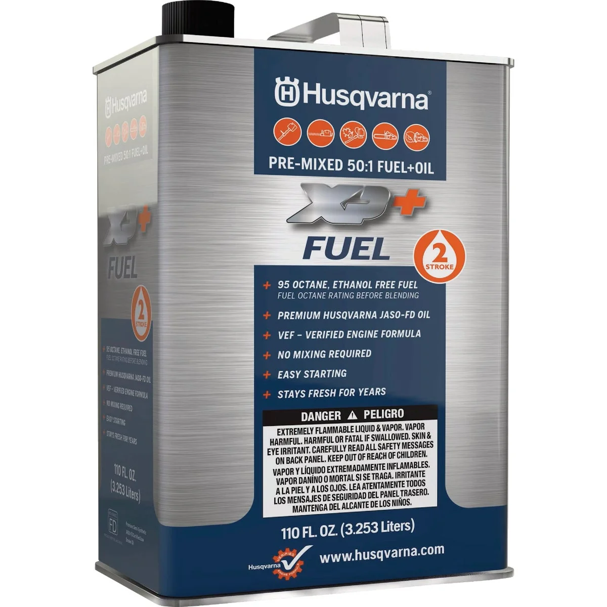 Environmentally Friendly Husqvarna XP 1 Gal. 50 1 Fuel Oil Pre-Mix Fine Crafted