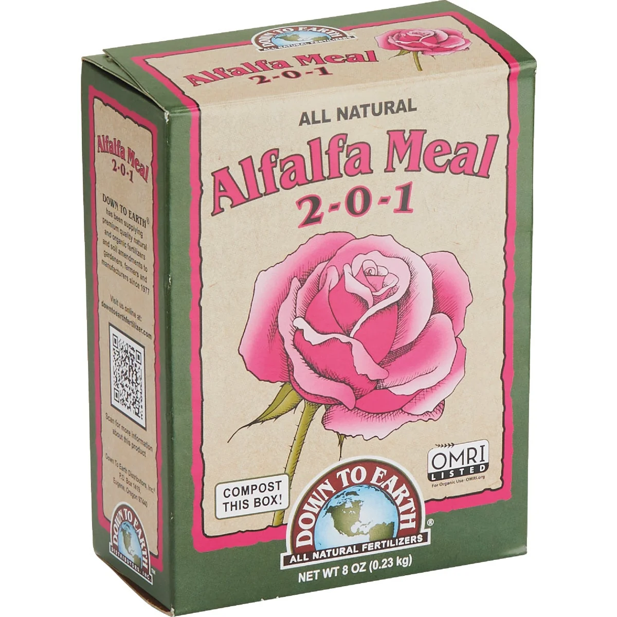 Reliable Down To Earth 0.5 Lb. 2.5-0.5-2.5 Alfalfa Meal Casual