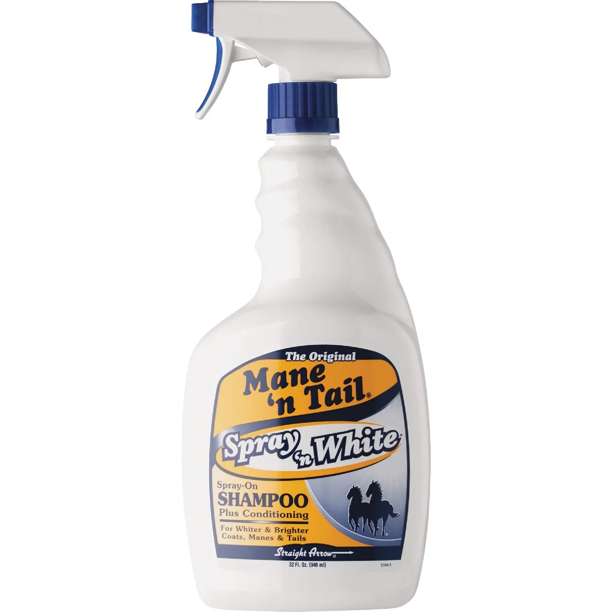 Dependable Mane 'n Tail Spray 'n White 32 Oz. Spray-On Horse Shampoo Environmentally Friendly