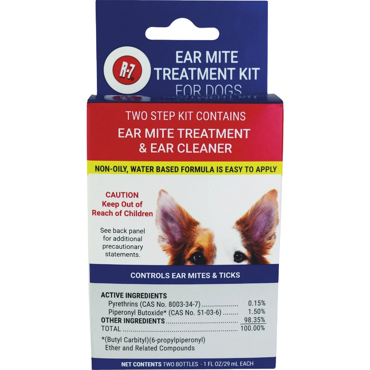 Official Care 1 Oz. Ear Treatment Kit For Dogs Fine Crafted