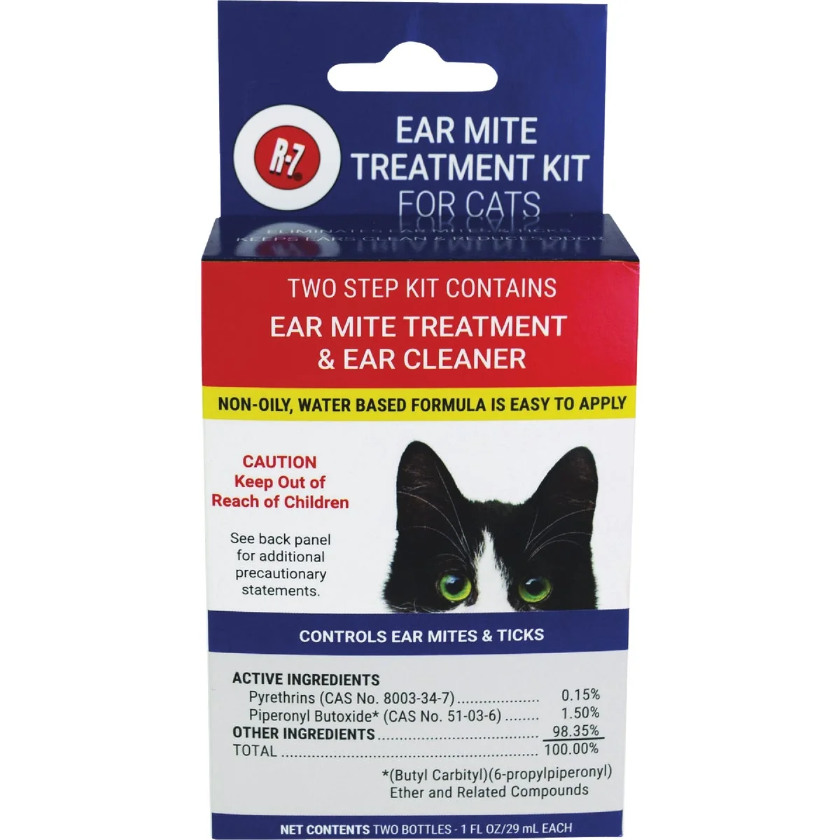 Comfortable Care 1 Oz. Ear Treatment Kit For Cats Elite