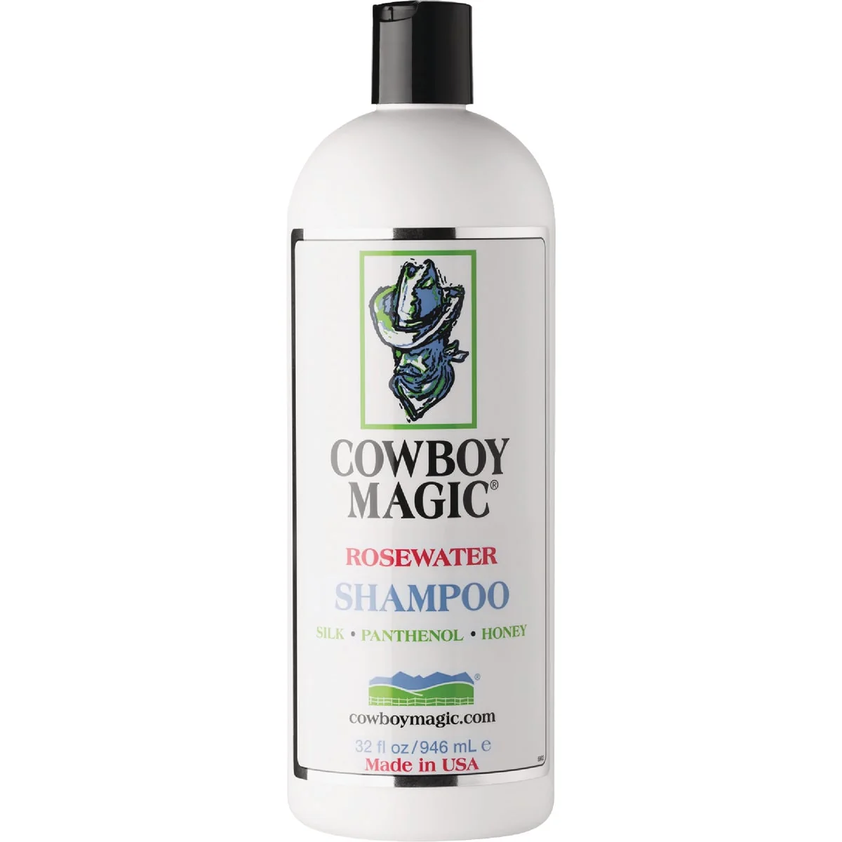 Smart Cowboy 32 Oz. Rosewater Shampoo Breathable