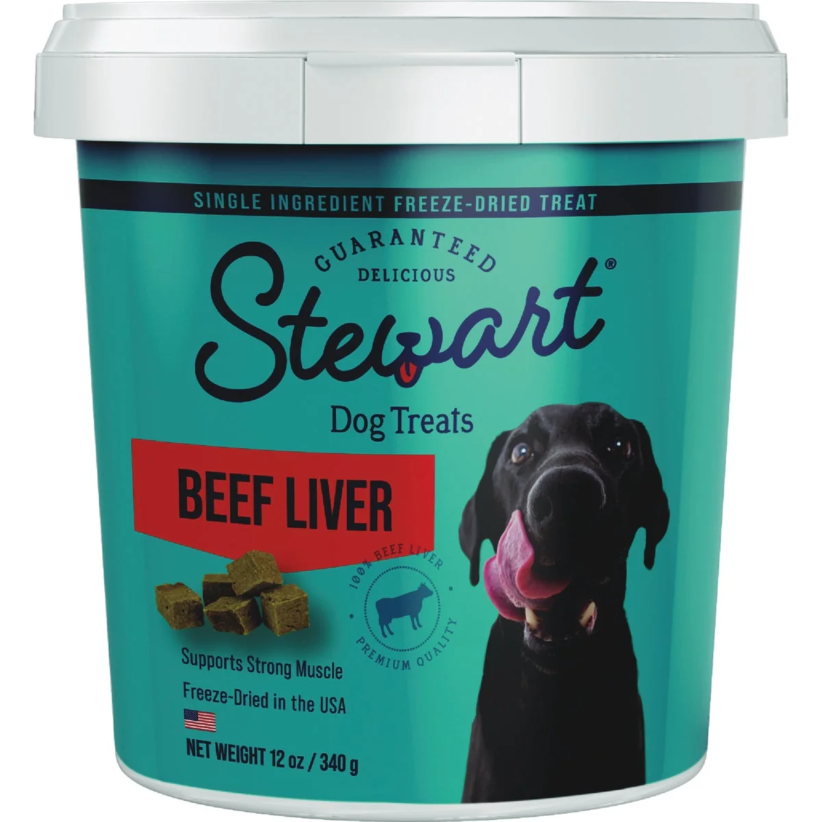Certified Stewart 12 Oz. ze-Dried Beef Liver Dog Treats Premium