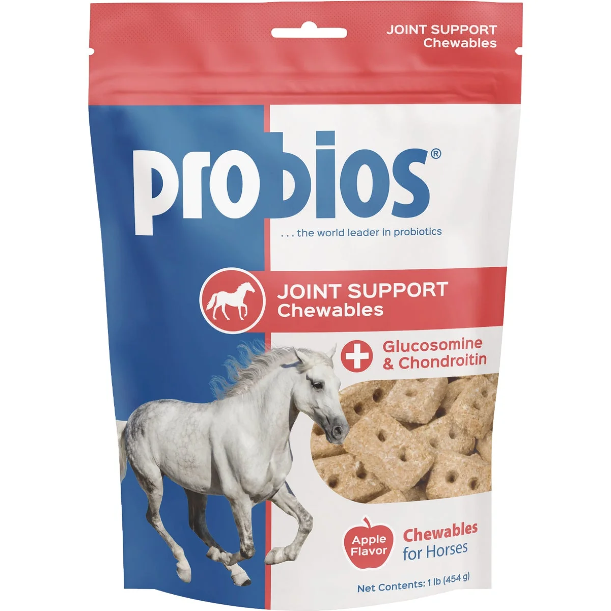 Outstanding Probios 1 Lb. Apple Joint Support Horse Chews Reusable