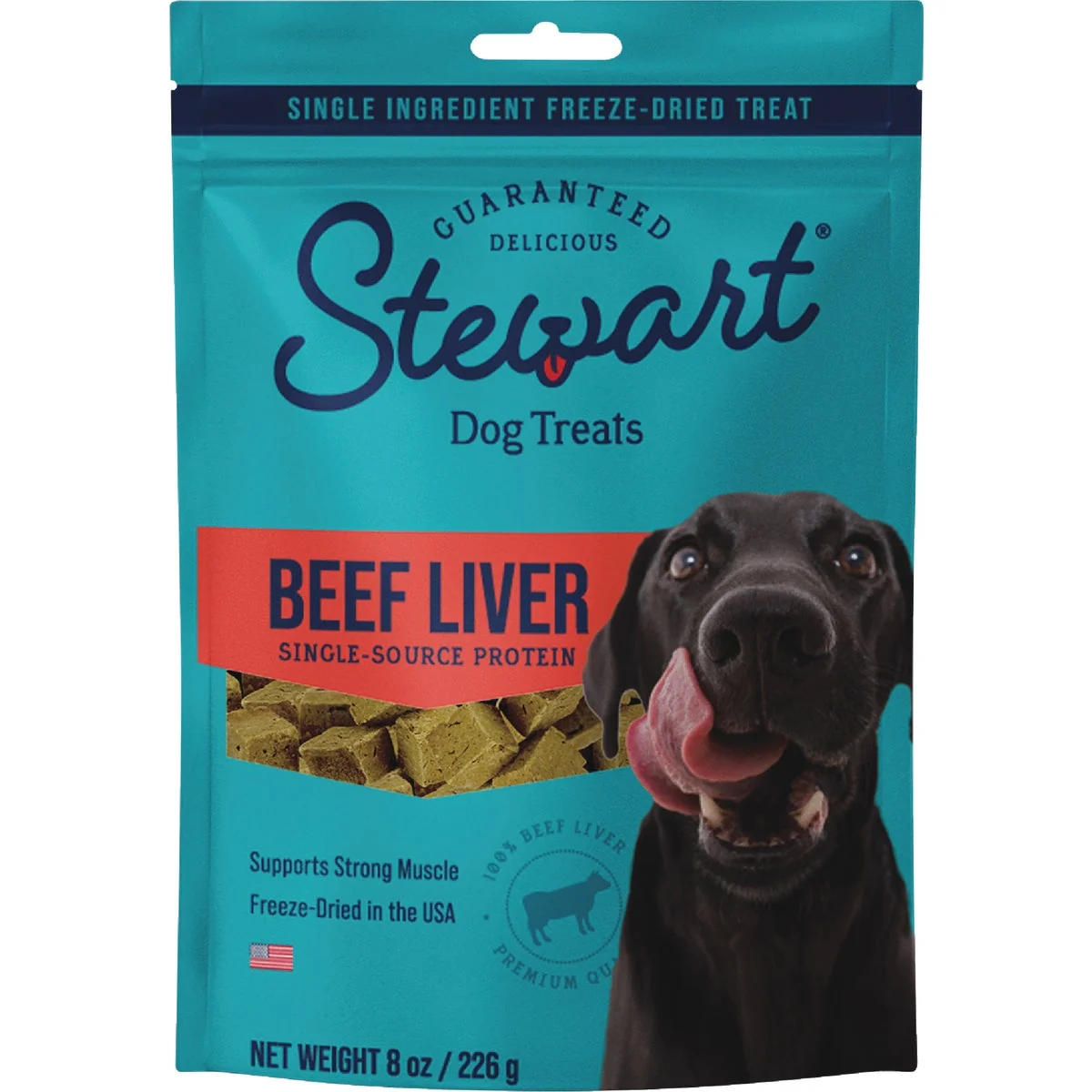 Sustainable Stewart 8 Oz. ze-Dried Beef Liver Dog Treats Official