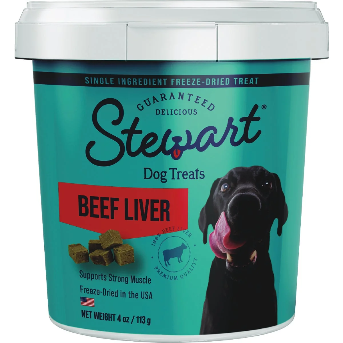 Original Stewart 4 Oz. ze-Dried Beef Liver Dog Treats Functional