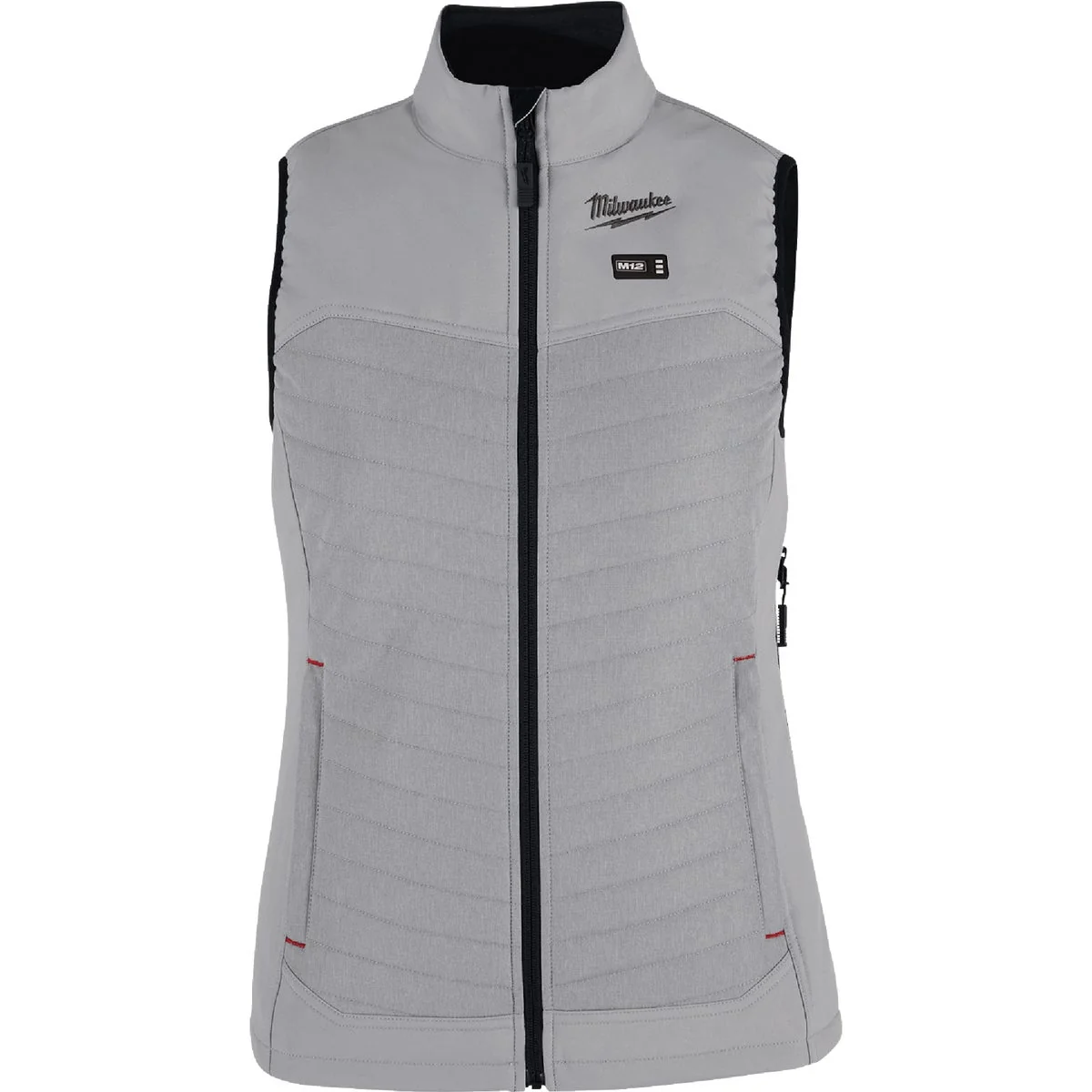 Long-Lasting Milwaukee M12 AXIS Women's Gray Cordless Heated Vest XL World-Class