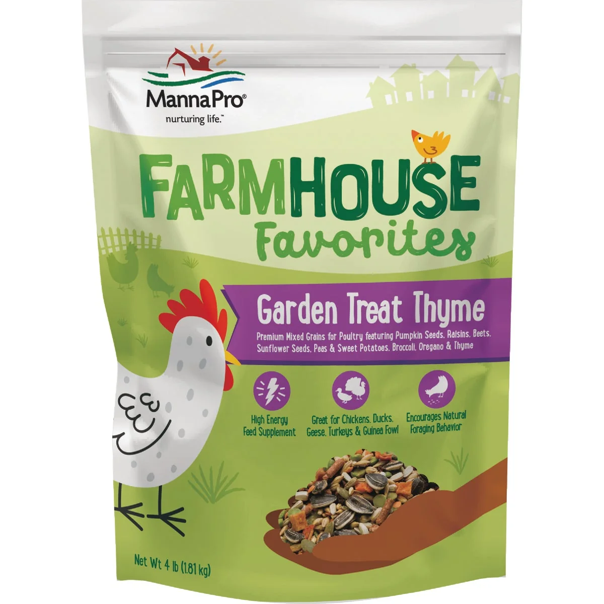 Reliable Manna Pro Farmhouse Favorites 4 Lb. Garden Treat Thyme Trusted