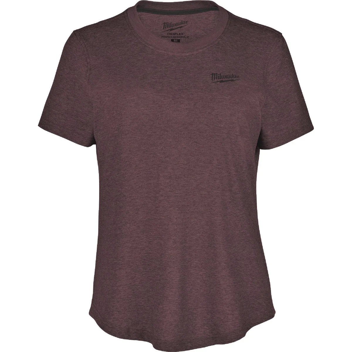 Traditional Milwaukee FLEX Women's Small Purple Short Sleeve Hybrid T-Shirt Trendy