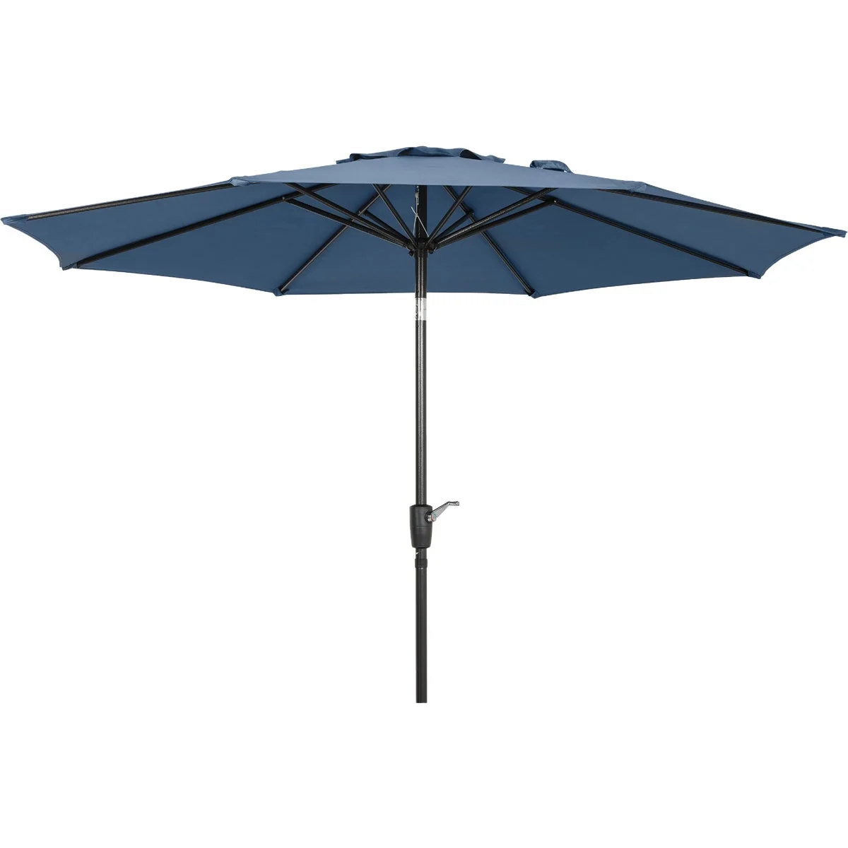 Official Outdoor Expressions 7.5 Ft. Aluminum Tilt Crank Crimson Red Patio Umbrella Luxury