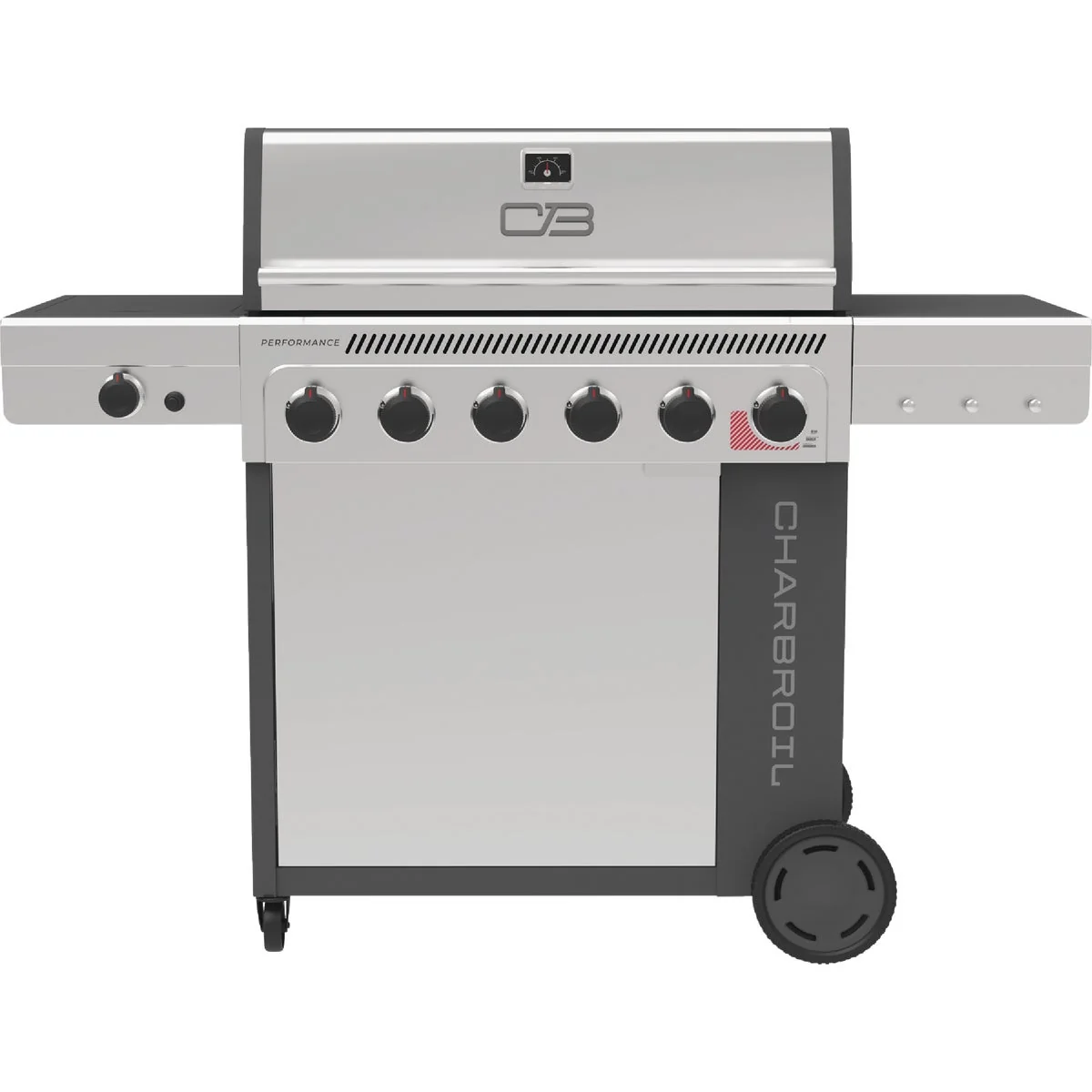 Trusted Char-Broil Performance Series 6-Burner 32 000 BTU LP Gas Grill Smart