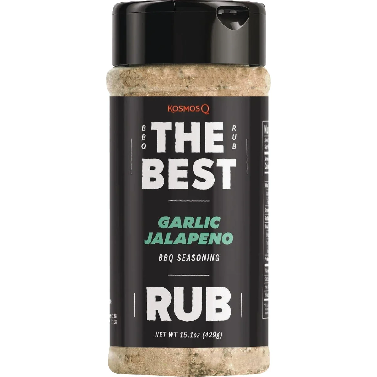 Outstanding Kosmos Q 15.1 Oz. The Garlic Jalapeno Rub World-Class