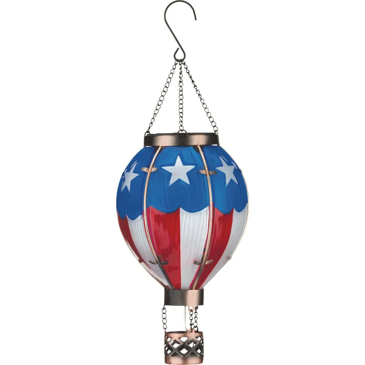 Breathable Regal Art Gift Small Americana Hot Air Balloon Solar Lantern Elite