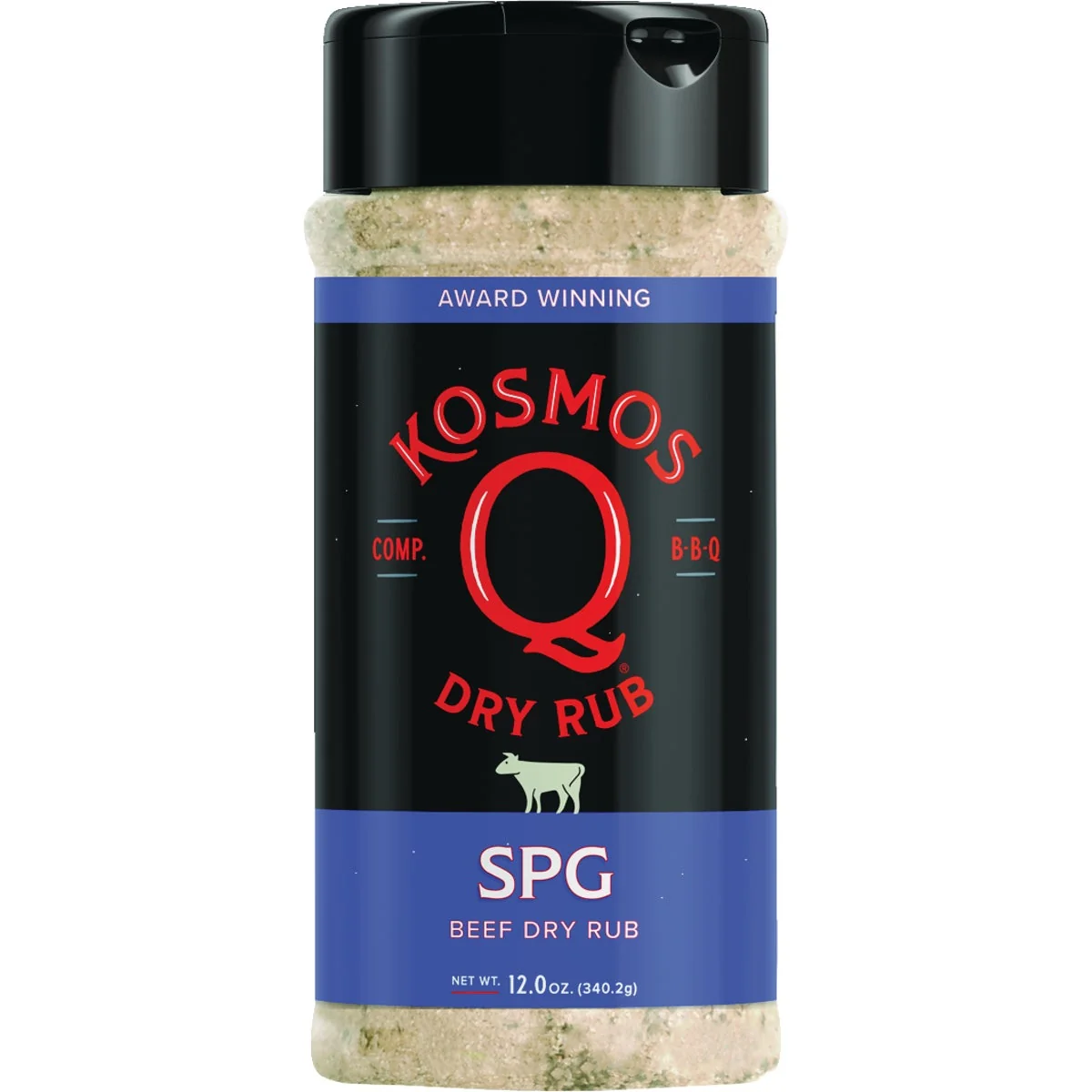 Responsible Kosmos Q 12 Oz. SPG Beef Rub High-Grade