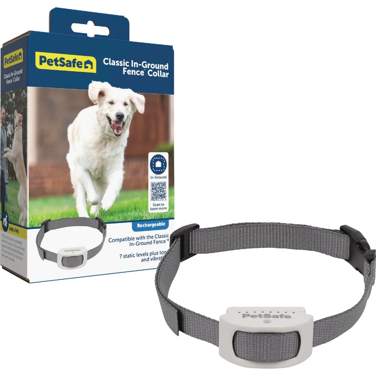 Recyclable PetSafe Classic In-Ground Fence Rechargeable Dog Collar Practical