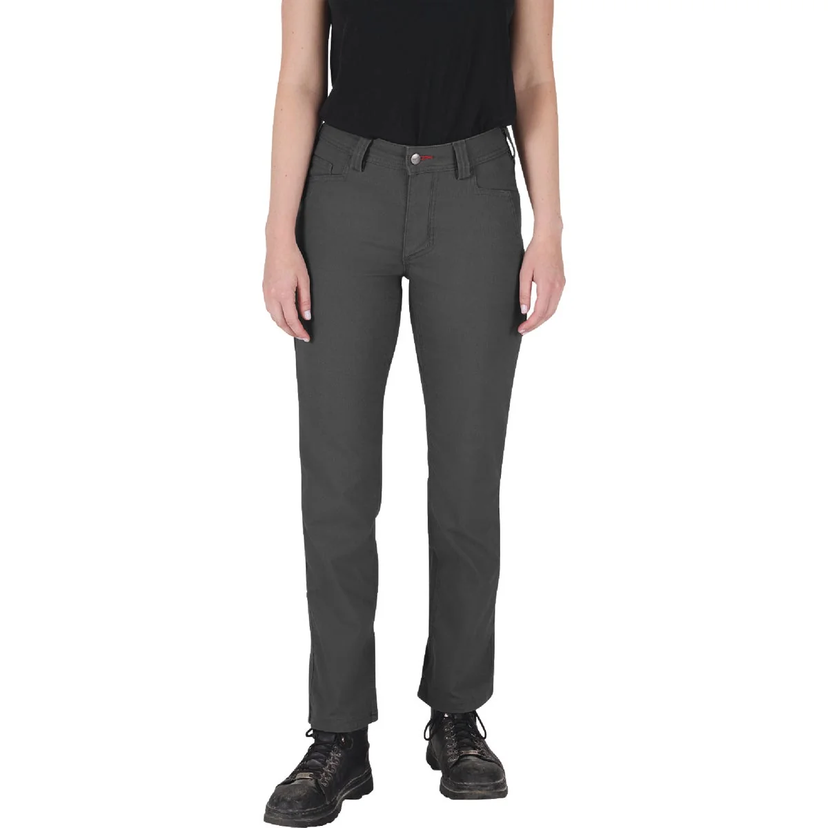 Clean Milwaukee Women's 4 Regular Gray Work Pants Outstanding