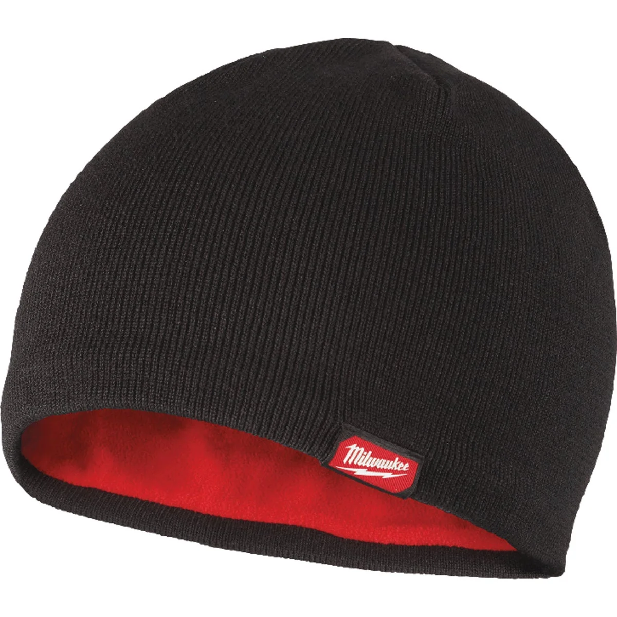 Professional Milwaukee Black Fleece-Lined Acrylic Beanie Sock Cap Fine Crafted