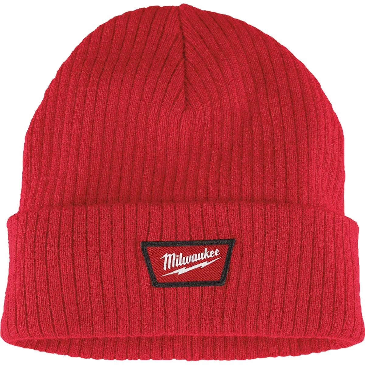 Selected Milwaukee Red Cuffed Beanie Rib-Knit Acrylic Sock Cap Proven