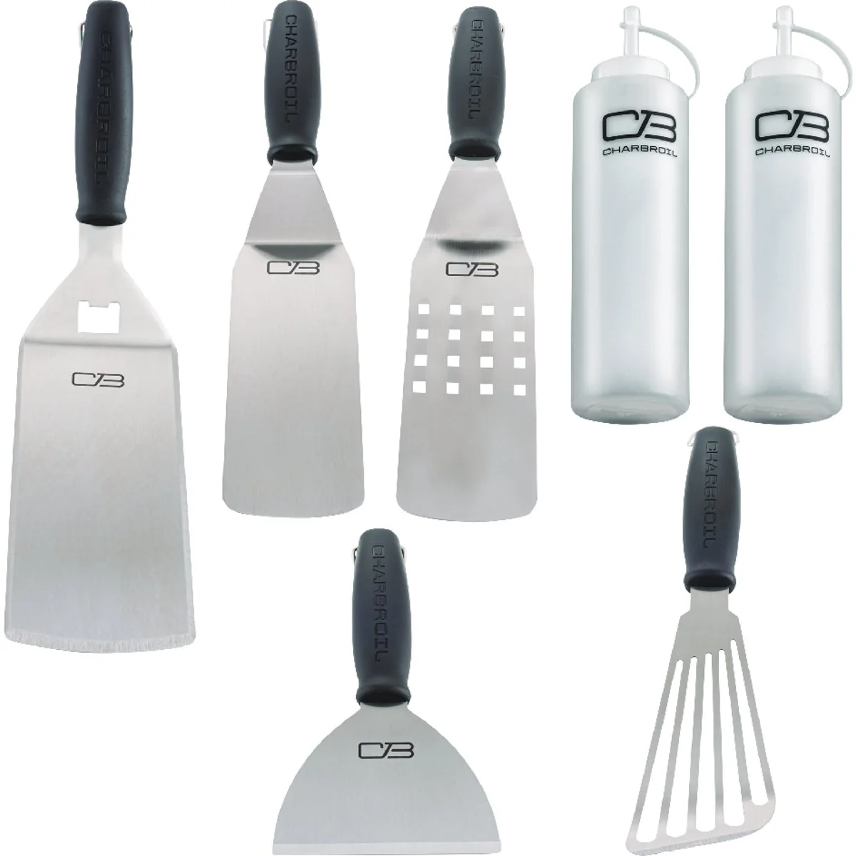 Crafted Char-Broil 7-Piece Griddle Tool Set Responsible