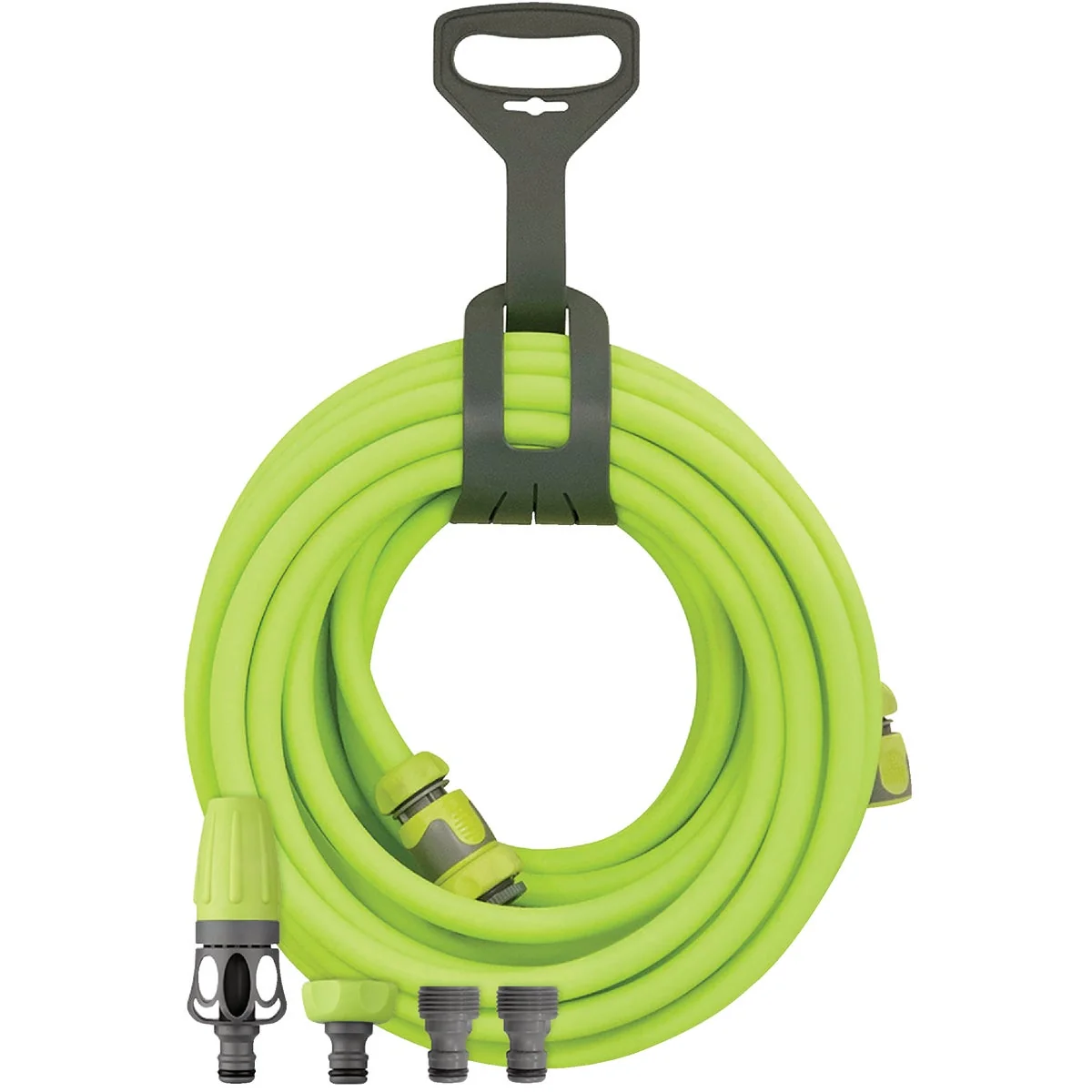 Pure Flexzilla 1 2 In. Dia. x 50 Ft. L. Heavy Duty Garden Hose with Quick Connect Luxury