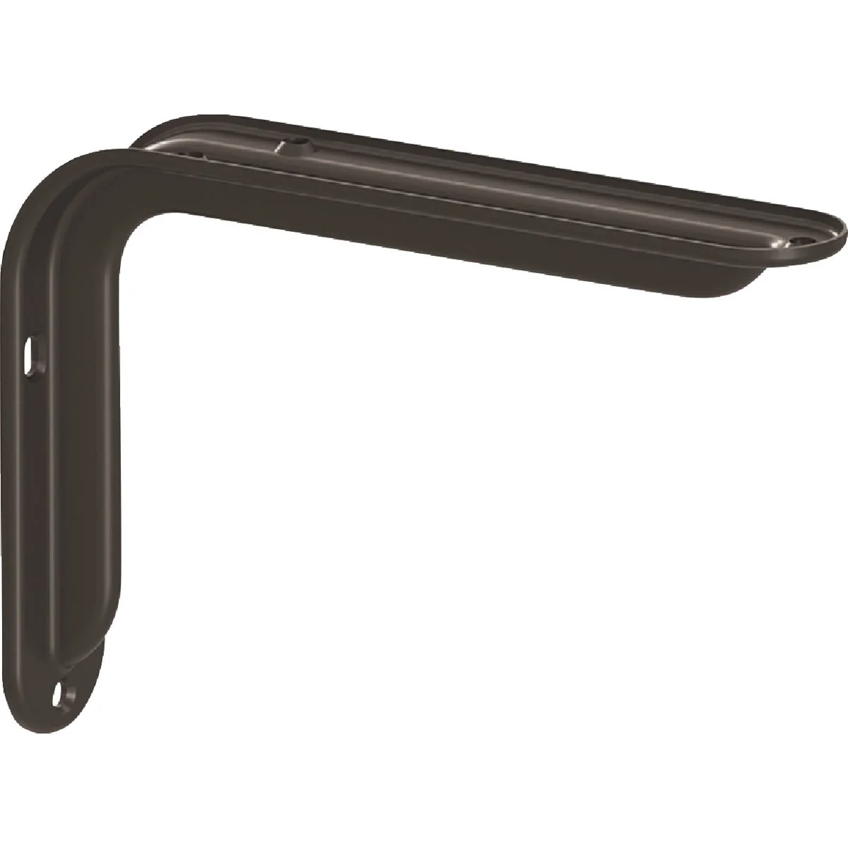 Exclusive John Sterling Magnum 8 In. Black Decorative Shelf Bracket Natural