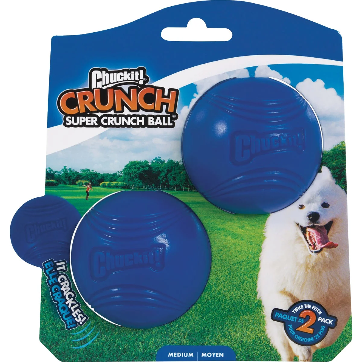 Eco-Friendly Chuckit Medium Crunch Ball Advanced