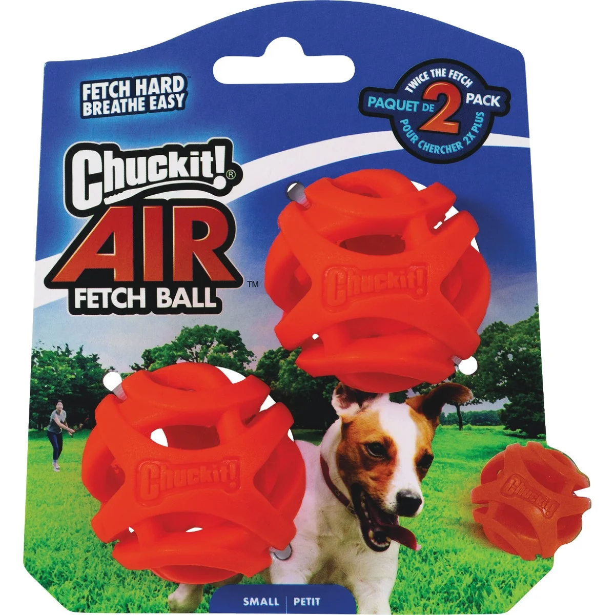 Soft Chuckit Air Small Fetch Ball 2-Pack Original Design