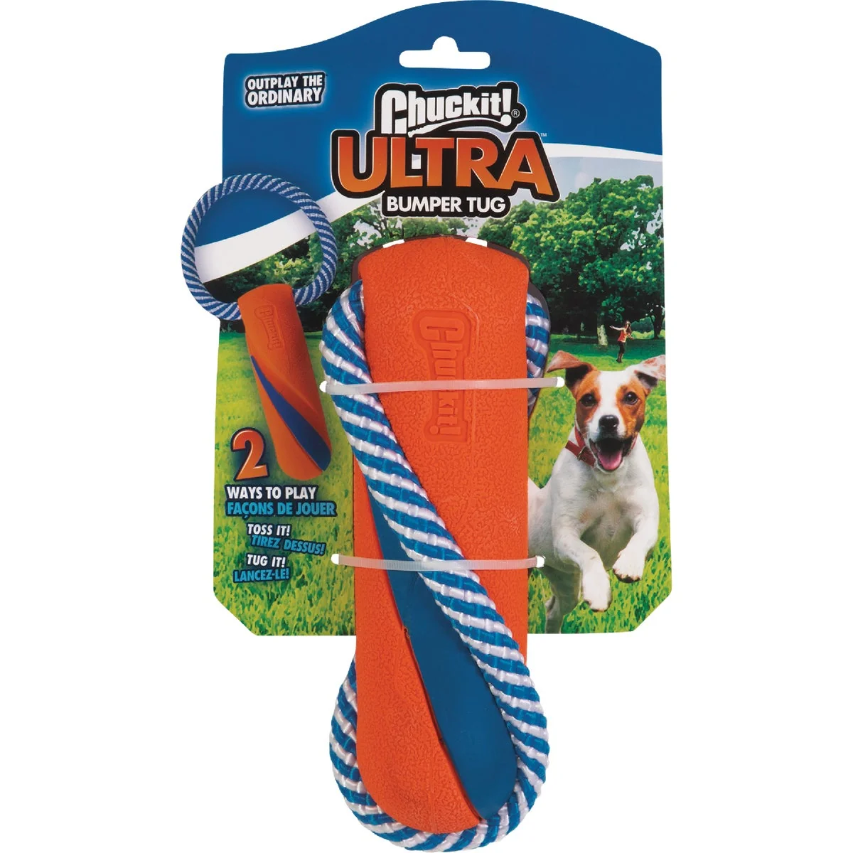 Functional Chuckit Ultra Bumper Tug Dog Toy Sophisticated