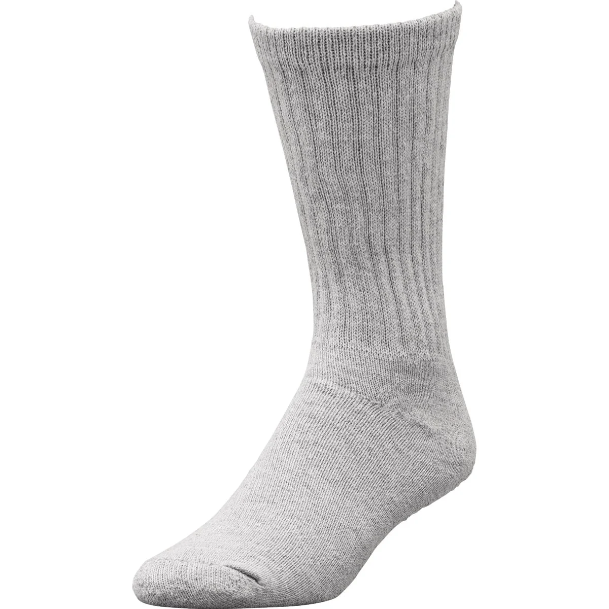 Innovative Railroad Sock Gray Welt Top Crew Premium Sock 3-Pack Durable