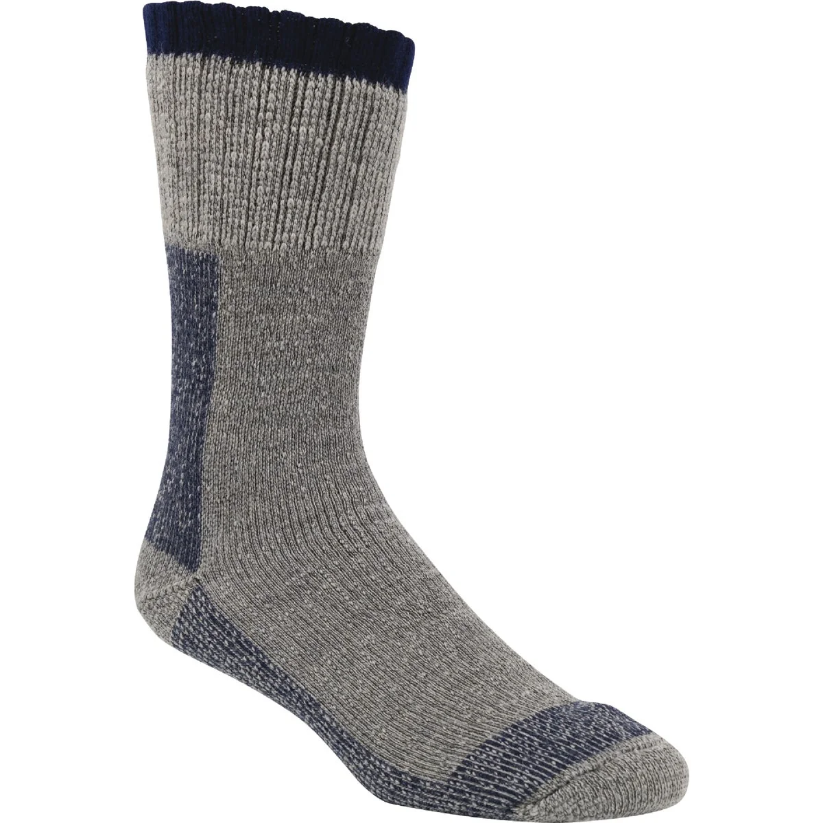 Premium Material Railroad Sock Men's Navy Stripe Wool Sock Proven