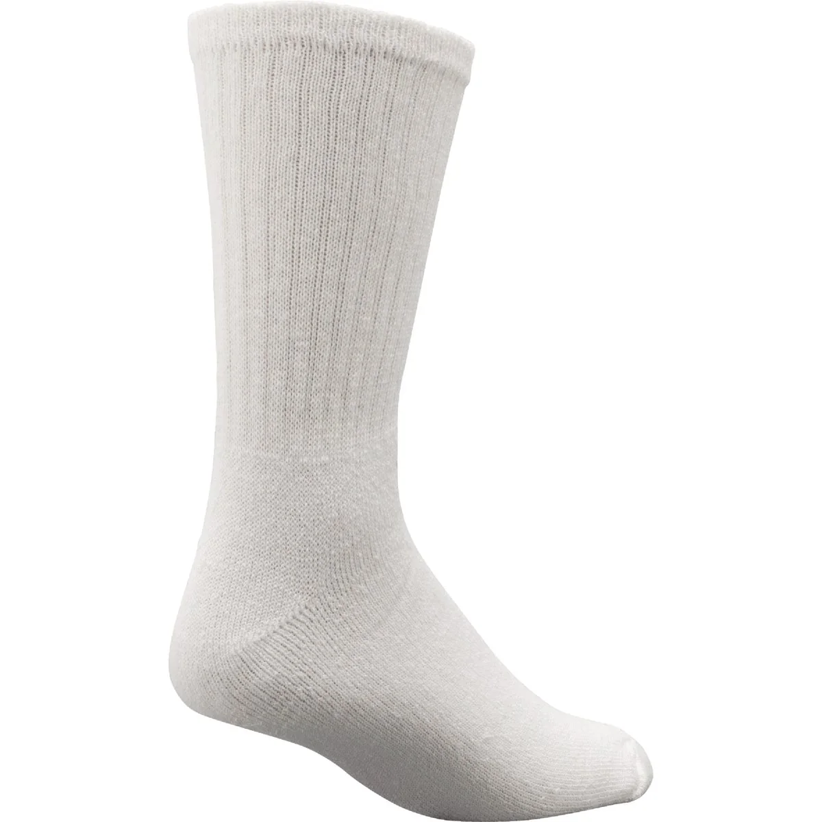 First-Class Railroad Sock White Welt Top Crew Premium Sock 3-Pack Recyclable
