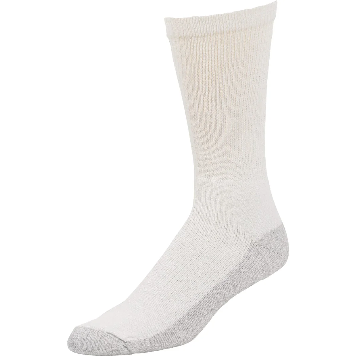 Specialty Railroad Sock Men's White Crew Sock 4-Pack Detailed