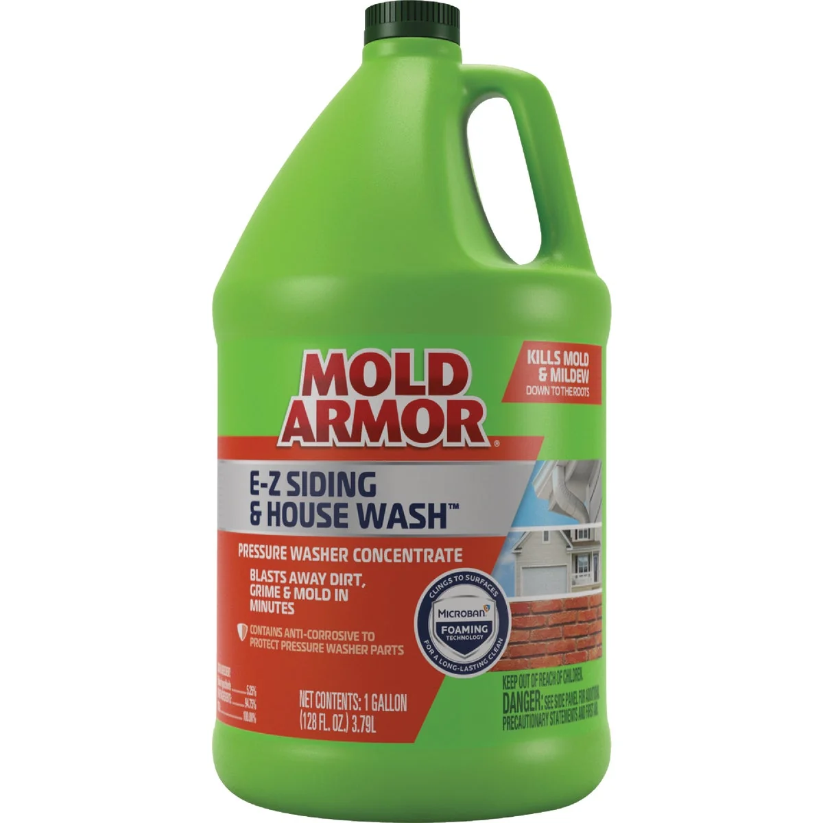 Easy-to-Use Mold Armor 1 Gal. E-Z Siding House Pressure Washer Concentrate with Microban Genuine