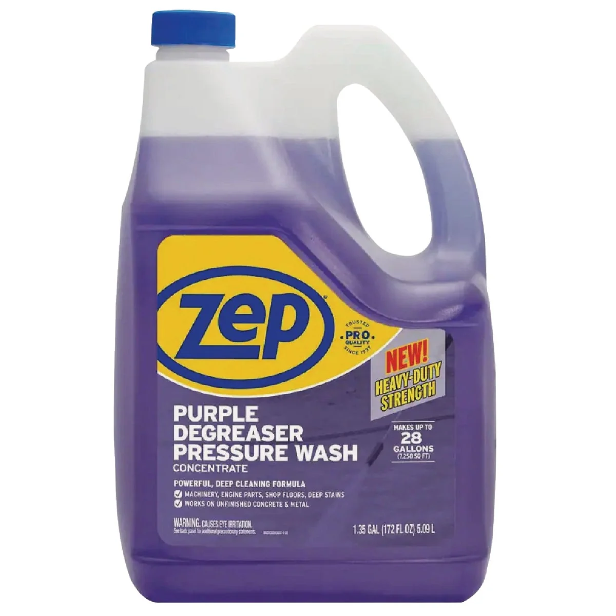 Reusable Zep 172 Oz. Purple Pressure Wash Outdoor Cleaner Specialty