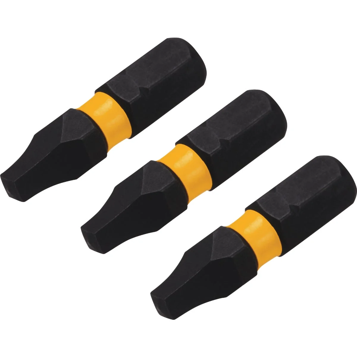 Flexible DEWALT FlexTorq 1 In. 2 Square Insert Impact Screwdriver Bit 3-Pack Contemporary