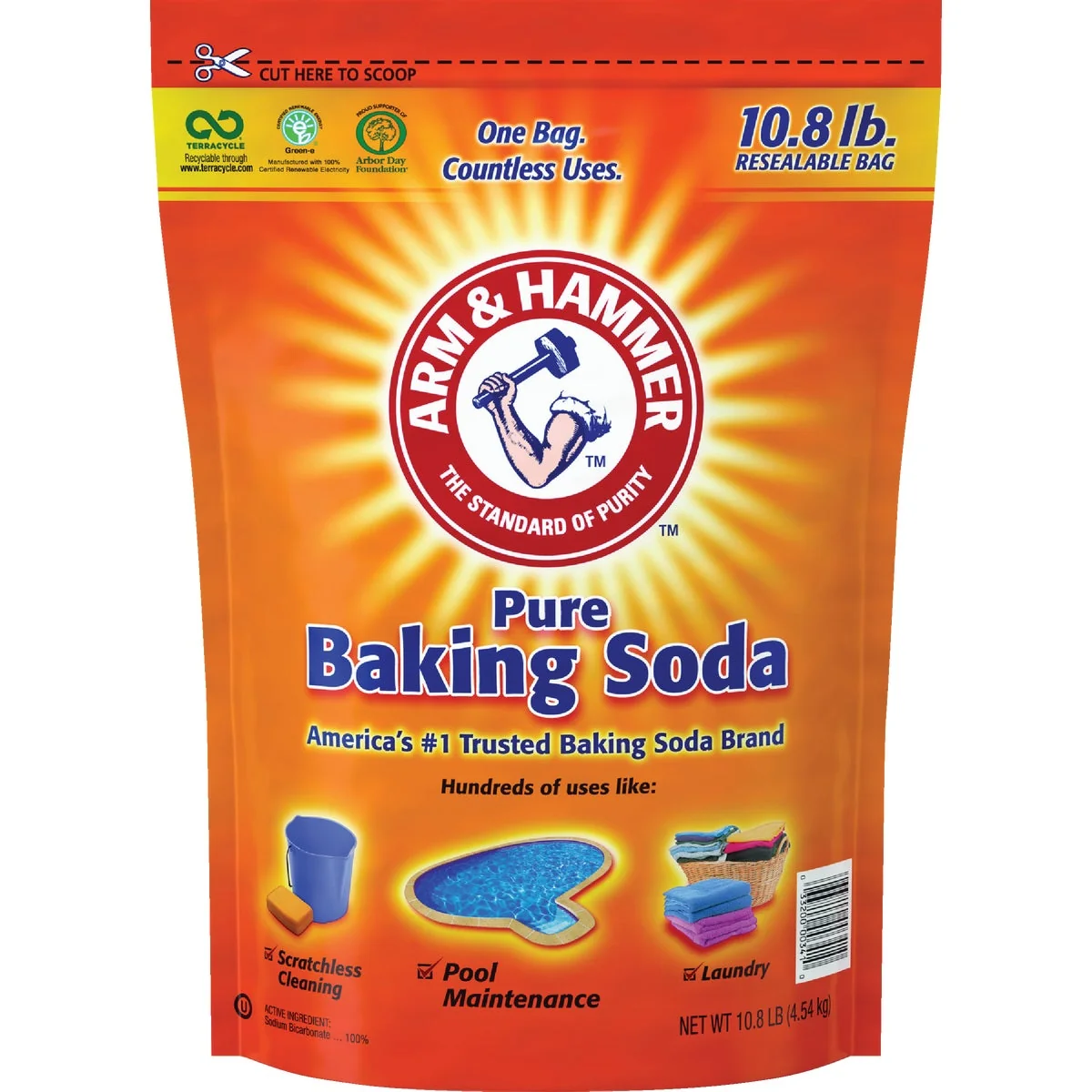 Exclusive Arm Hammer 10.8 Lb. Baking Soda Next-Generation