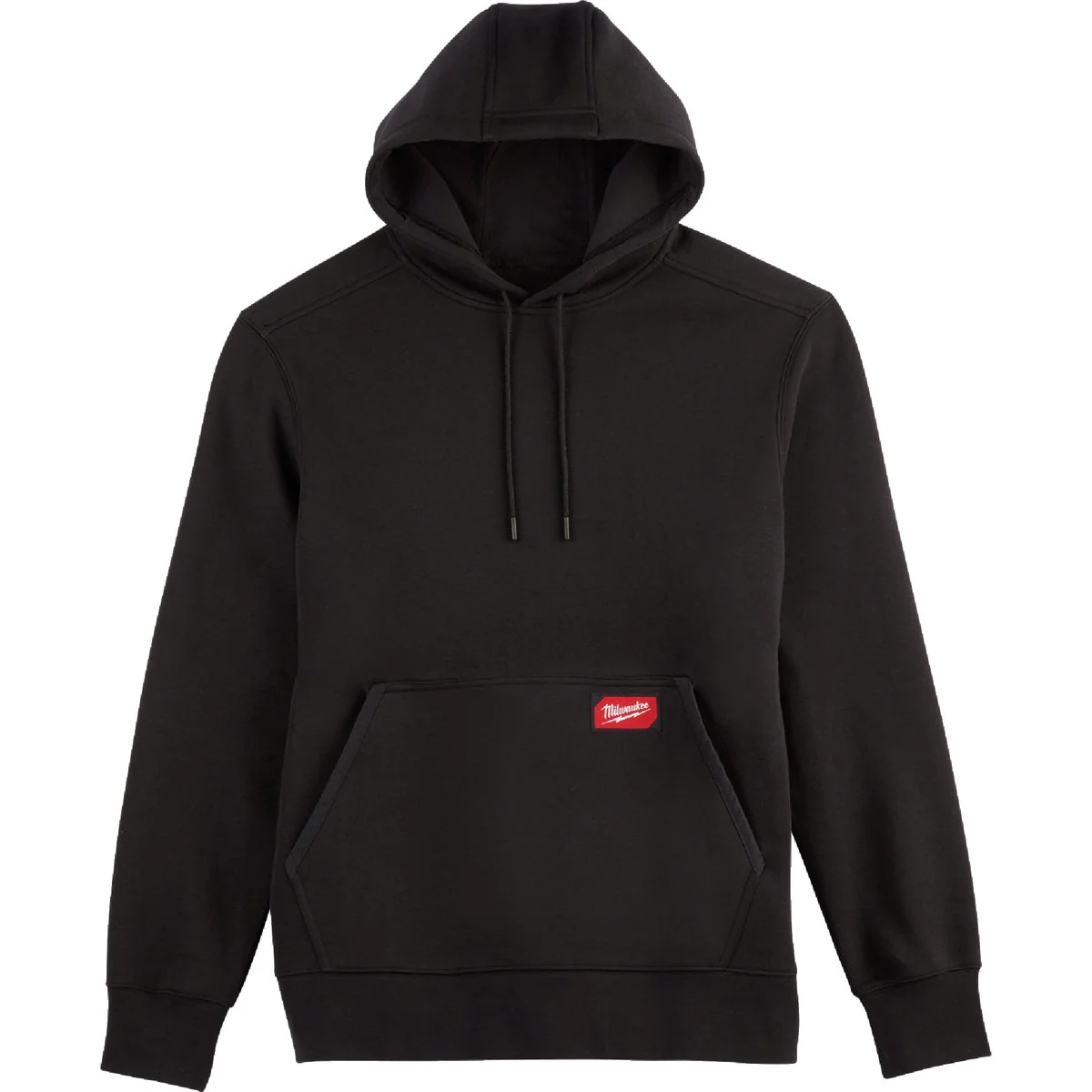 Organic Milwaukee FLEX XL Black Midweight Pullover Hooded Sweatshirt Dependable