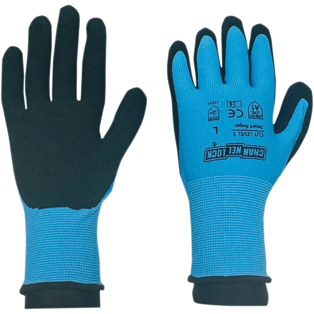Authentic Channellock Large Cut Level 1 Coated Glove 5-Pack Flexible