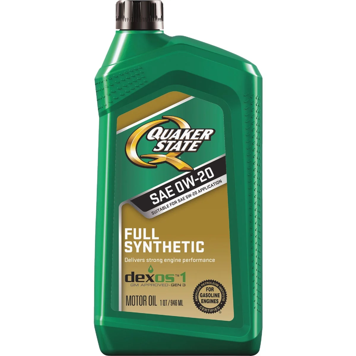 Elegant Quaker State 0W20 1 Qt. Full Synthetic Motor Oil Functional