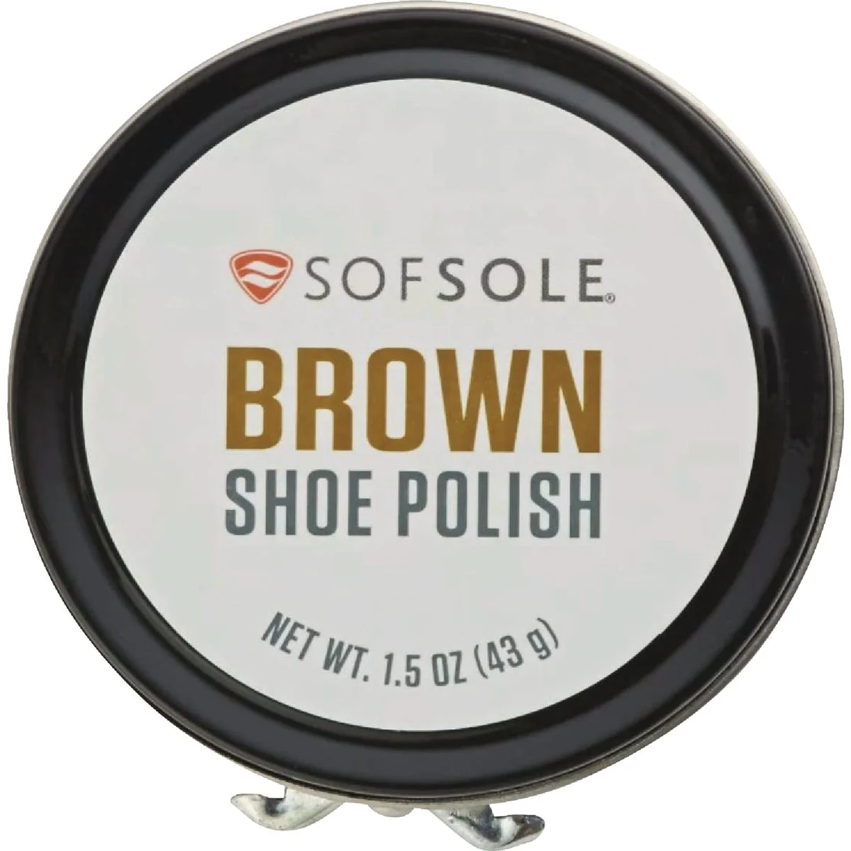 Pure Sof Sole 1.5 Oz. Brown Shoe Polish Comfortable