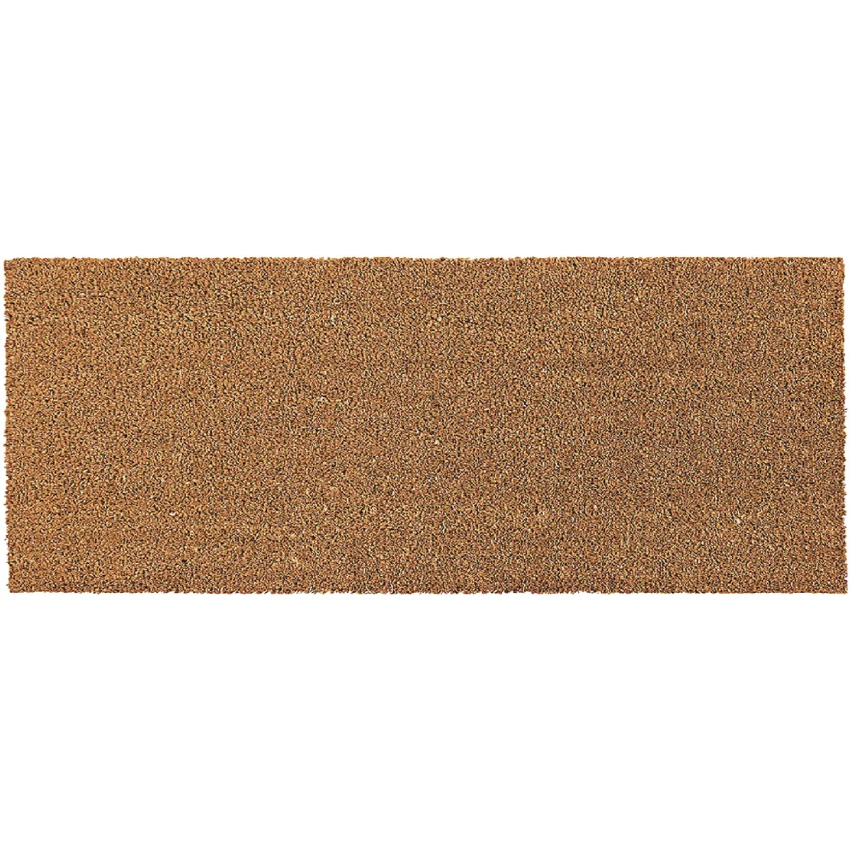 Fast Americo Home 24 In. x 60 In. Plain Natural Coir Entrance Mat Clean