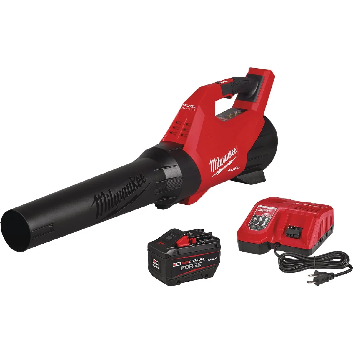 Stylish Milwaukee M18 FUEL Blower Kit With RedLithium Forge Battery Charger Fashionable